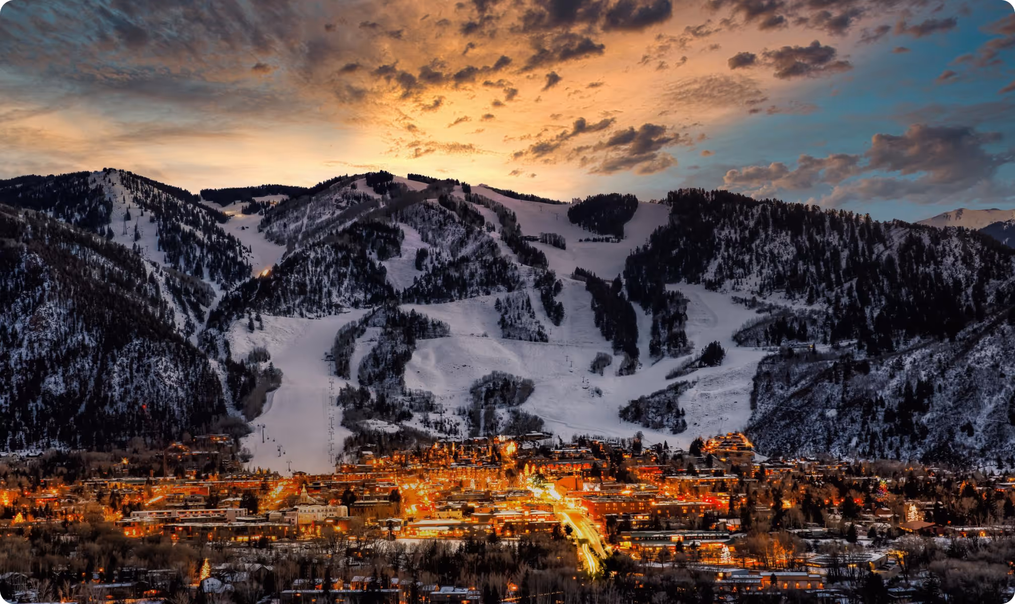 Aspen, Colorado municipal landscape
