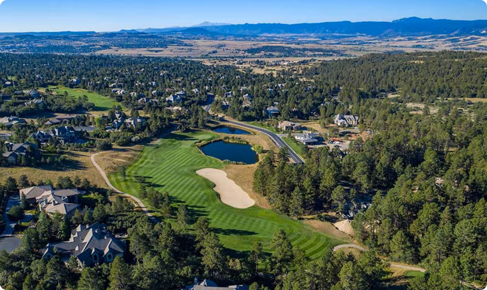 Castle Pines, Colorado municipal landscape