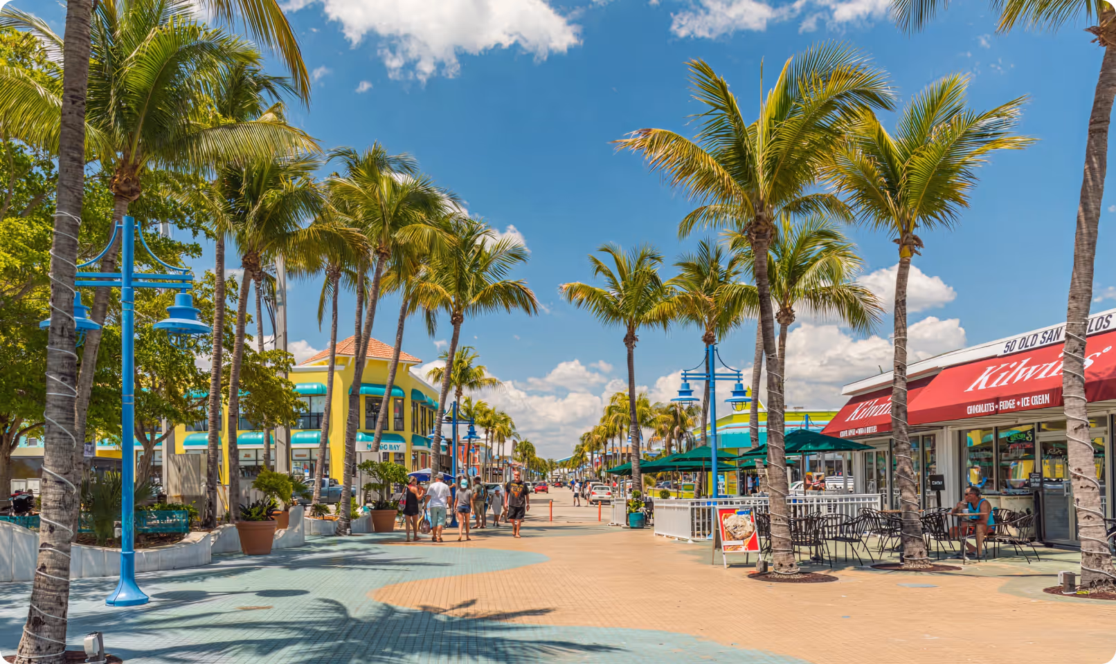 Fort Myers Beach, Florida municipal landscape