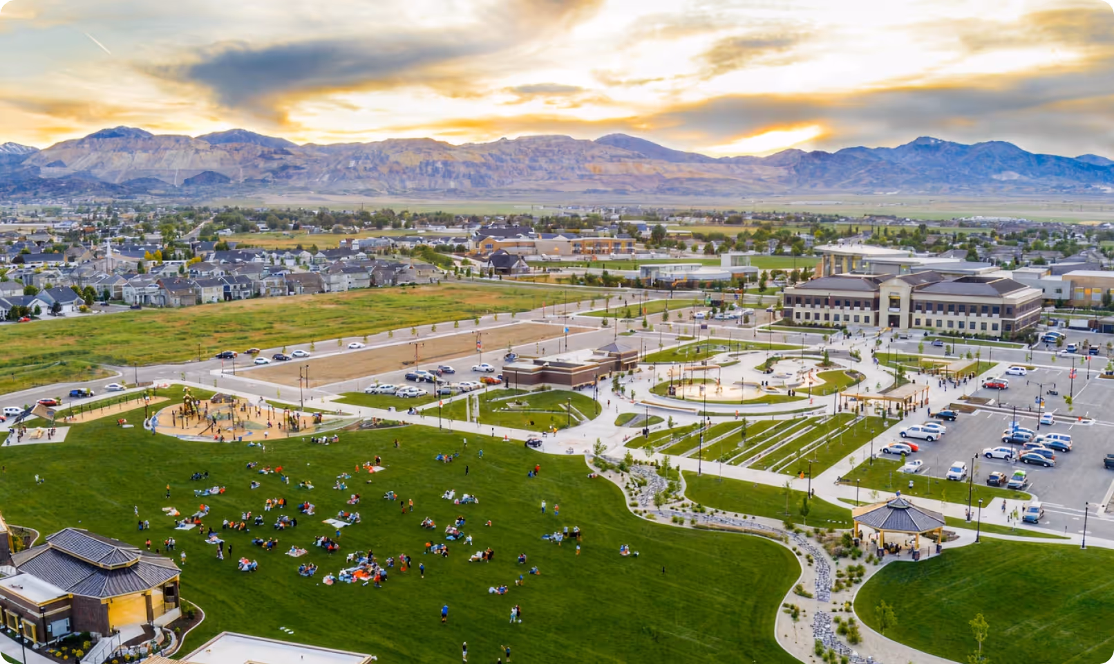 Herriman City, Utah municipal landscape